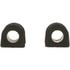 TD4337W by DELPHI - Suspension Stabilizer Bar Bushing - Rear, Black, 0.543" ID