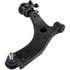 TC1450 by DELPHI - Control Arm and Ball Joint Assembly