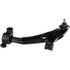 TC3458 by DELPHI - Control Arm and Ball Joint Assembly