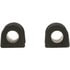 TD4337W by DELPHI - Suspension Stabilizer Bar Bushing - Rear, Black, 0.543" ID