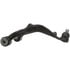 TC7643 by DELPHI - Control Arm and Ball Joint Assembly