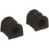 TD4337W by DELPHI - Suspension Stabilizer Bar Bushing - Rear, Black, 0.543" ID