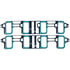 MS19598 by MAHLE - Engine Intake Manifold Gasket Set