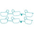 MS19664 by MAHLE - Engine Intake Manifold Gasket Set