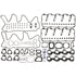 HS54580C by MAHLE - Engine Cylinder Head Gasket Set