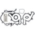 Mahle JV1073 Engine Timing Cover Gasket Set Engine Timing Cover Gasket Set