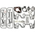 MIS16166 by MAHLE - Engine Intake Manifold Gasket Set