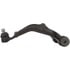 TC7644 by DELPHI - Control Arm and Ball Joint Assembly