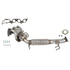 1541 by CATCO - Federal / EPA Catalytic Converter - Direct Fit w/ Integrated Manifold