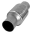 602384 by ANSA - Federal / EPA Catalytic Converter - Universal Pre-OBDII Spun Standard Duty - 2.00" ID Neck / 2.00" ID Neck; Round; 5.9L / 5500; O2 Port: None