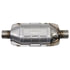 608204 by ANSA - Federal / EPA Catalytic Converter - Universal OBDII - 2.00" ID Neck / 2.00" ID Neck; Oval; 5.9L / 6515; O2 Port: 1 - Pass. side