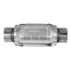 608417 by ANSA - Federal / EPA Catalytic Converter - Universal OBDII Enhanced - 2.50" ID Neck / 2.50" ID Neck; Round; 5.9L / 6250; O2 Port: None