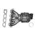 1240 by CATCO - Federal / EPA Catalytic Converter - Direct Fit w/ Integrated Manifold