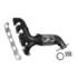 641338 by ANSA - Federal / EPA Catalytic Converter - Direct Fit w/ Integrated Manifold