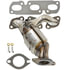 641521 by ANSA - Federal / EPA Catalytic Converter - Direct Fit w/ Integrated Manifold