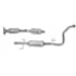 CATCO 4642 Catalytic Converter Federal / EPA Catalytic Converter - Direct Fit