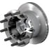 10083064 by CONMET - Iron Conventional Hub/Rotor FF Front