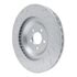 91040036 by DYNAMIC FRICTION COMPANY - DFC Hi-Carbon Alloy GEOMET Coated Rotor - Slotted