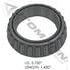 Automann 182.594A Trailer Brake Bearing Set Trailer Brake Bearing Set, Outer Drive/Trailer, 3.75" Bore, 590 Series Design