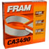 CA3490 by FRAM - Round Plastisol Air Filter