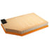 LX 1591/2 by CLEVITE ENGINE PARTS - Mahle Air Filter