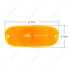 111099 by UNITED PACIFIC - Parking Light - (21) SMD Type Amber LED, Amber Lens, fits 1958-1959 Ford Truck