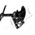 116674 by UNITED PACIFIC - Passenger Side Window Regulator for 1972 Chevrolet and GMC Trucks, OE 3993192