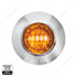 36188 by UNITED PACIFIC - 2-LED 3/4" Mini Dual Function Double Fury Clearance/Marker Light, Amber and Blue