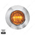 36189 by UNITED PACIFIC - 2-LED 3/4" Mini Dual Function Double Fury Clearance/Marker Light, Amber and Green