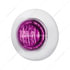 36190 by UNITED PACIFIC - 2-LED 3/4" Mini Dual Function Double Fury Clearance/Marker Light, Amber and Purple