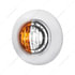 36192 by UNITED PACIFIC - 2-LED 3/4" Mini Dual Function Double Fury Clearance/Marker Light, Amber and Clear