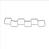 Mopar 04663851 Engine Intake Manifold Gasket GASKET