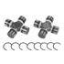 YAW24172 by YUKON - Yukon Chromoly Front Axle Kit for JL/JT Rubicon Dana 44; 32 Spline; w/FAD Delete