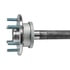 YA F880072 by YUKON - Yukon Rear Axle for Ford 8.8in. Differential; 34 spline; 35.8in. Long; 6 lug; LH