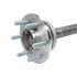 YA F880072 by YUKON - Yukon Rear Axle for Ford 8.8in. Differential; 34 spline; 35.8in. Long; 6 lug; LH