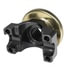 YY D44-1350-24F by YUKON - Yukon 24 Spline Front Pinion Yoke for Dana 30/44 JK; 1350 U-Bolt Design