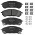 Bendix SBC2208 Disc Brake Pad Set STOP BY BENDIX