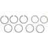 Newstar S-10313 Air Brake Compressor Piston Ring Set Air Brake Compressor Piston Ring Set - For Bendix NS750