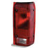 85122-5 by GROTE - Brake / Tail Light Combination Lens - Rectangular, Red and Clear, Right