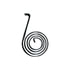 CS17-2004 by WORLD AMERICAN - Dump Body Tarp Spring - Spiral Torsion, , for Dump Truck Tarp System