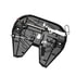 DB8X by JOST - Fifth Wheel Trailer Hitch Bracket - 8" Height, 79 lbs., Outboard Flat Plate