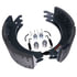 KMG24707QP by MERITOR - Drum Brake Shoe and Lining Kit - 7.00" Width, Platinum Shield III Coating, for 16.50" Brake