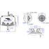 452-9547 by DAYTON PARTS - AIR SPRING;RLOB/P
