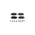 Mopar V2013776AC Disc Brake Pad Set Disc Brake Pad Set