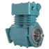 107981X by HALDEX - Air Brake Compressor - Remanufactured, Flange Mount, Engine Driven, 11 Tooth Spline Shaft
