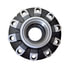 HT818K by GUNITE - Trailer Hub Sub-Assy - SAE K Axle (Gunite)