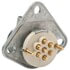 87220 by GROTE - Ultra-Pin Receptacle Three-Hole Mount - Receptacle Only, Split Pin