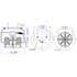 452-8713 by DAYTON PARTS - AIR SPRING;RLOB/P