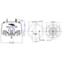 452-8729 by DAYTON PARTS - AIR SPRING;RLOB/P