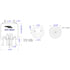 452-9644 by DAYTON PARTS - AIR SPRING;RLOB/P